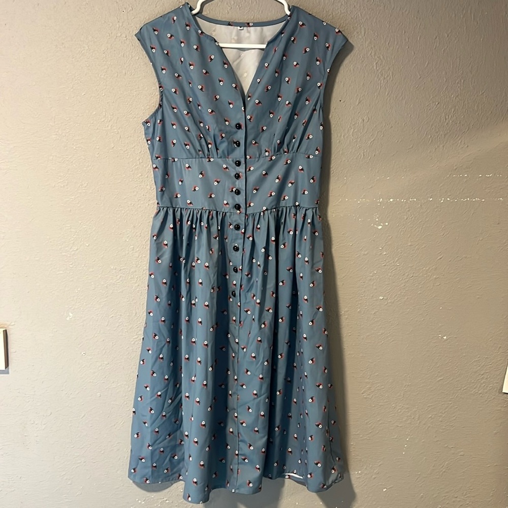 Dress ordered from Amazon wore for a tea party.